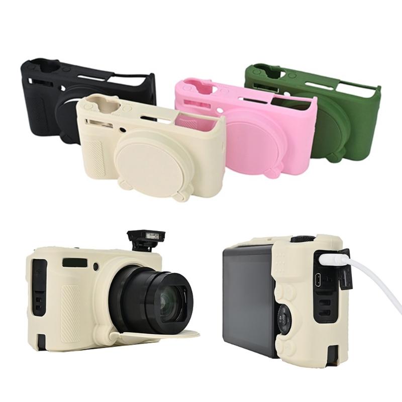 Lightweight Shockproof Camera Bag Silicone Case Cover for SX740 SX730 Models Travel Organiser Sleeve