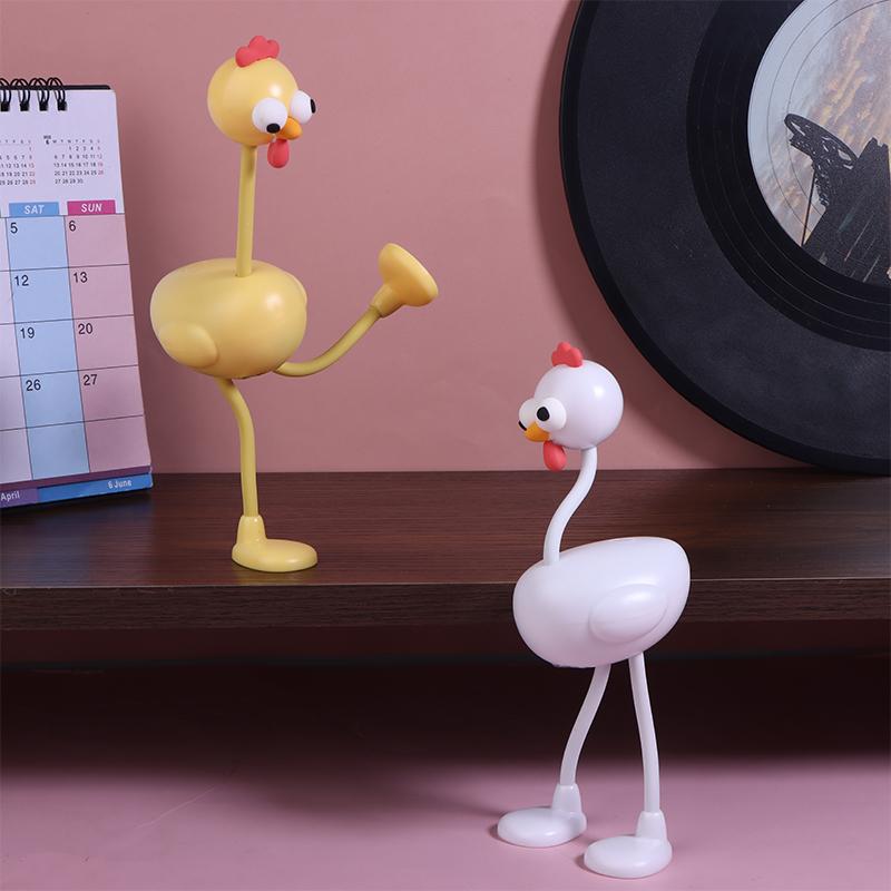 Chicken Mini Night Light Birthday Gift Creative Weird And Wonderful Abstract Toy Practical Fun Friend S Bff Unique Sensation