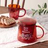 maebata Winnie the Pooh Glass Pot Heat Resistant Glass Heat Resistant Dishwasher Microwave Safe 600ml Disney 52824 D-WP33