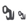 Tent Tether Fastener Hook Rope Tightener Aluminum Alloy Flexible Rope Tightening Mechanism Camping Accessories