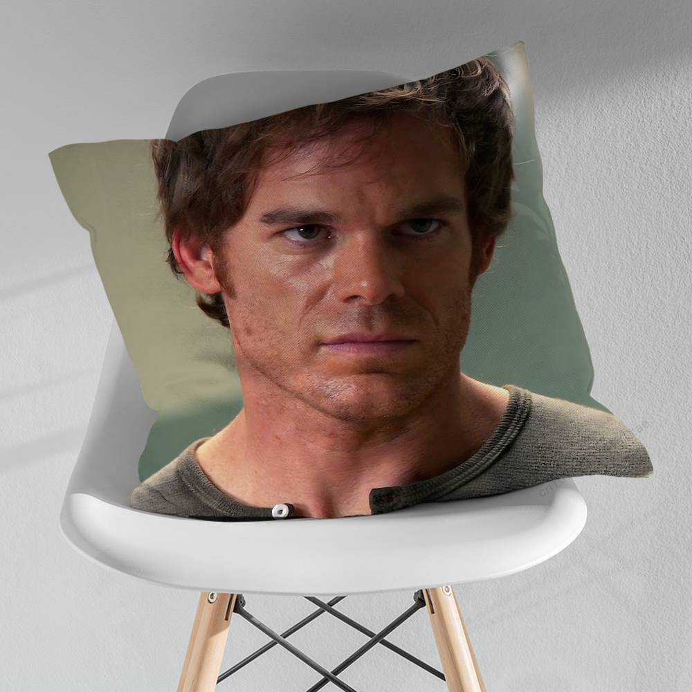 DDexter MMorgan Various Sizes Square Pillow Case For Car Home Bedchamber Decor Birthday Gift