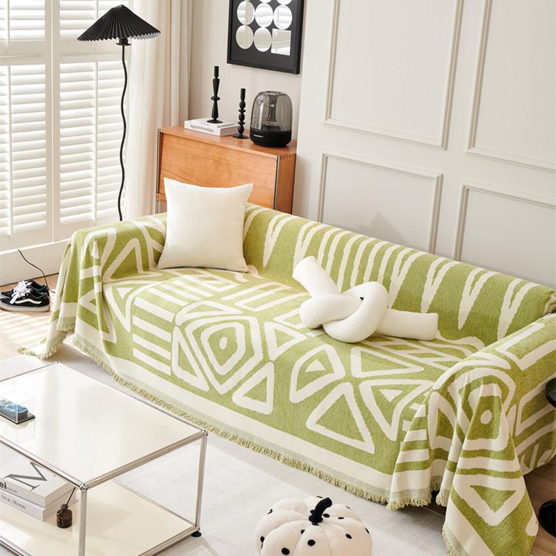 Chenille Sofa Cover Cloth Towel Sofa Blanket Cover Towel All-Inclusive Universal Sofa Cover Dustproof Four Seasons Universal Sofa Cushion