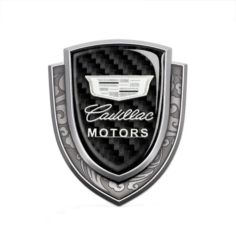 

Car Logo Side Window Emblem Carbon Fiber Sticker for Cadillac Escalade CTS CT5 XT5 XTS XLR BLS SLS STS ATS XT4 CT4 Accessories темно-сірий колір