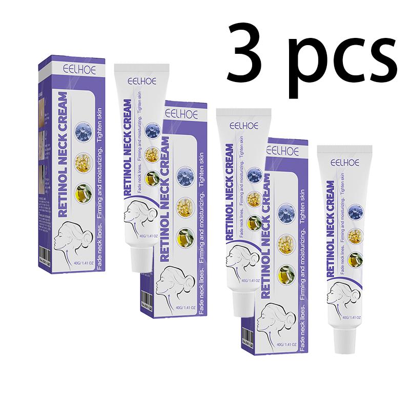 EELHOE Retinol Neck Cream Lightens Neck Lines, Moisturizes & Firms Neck Skin Neck Massage Cream