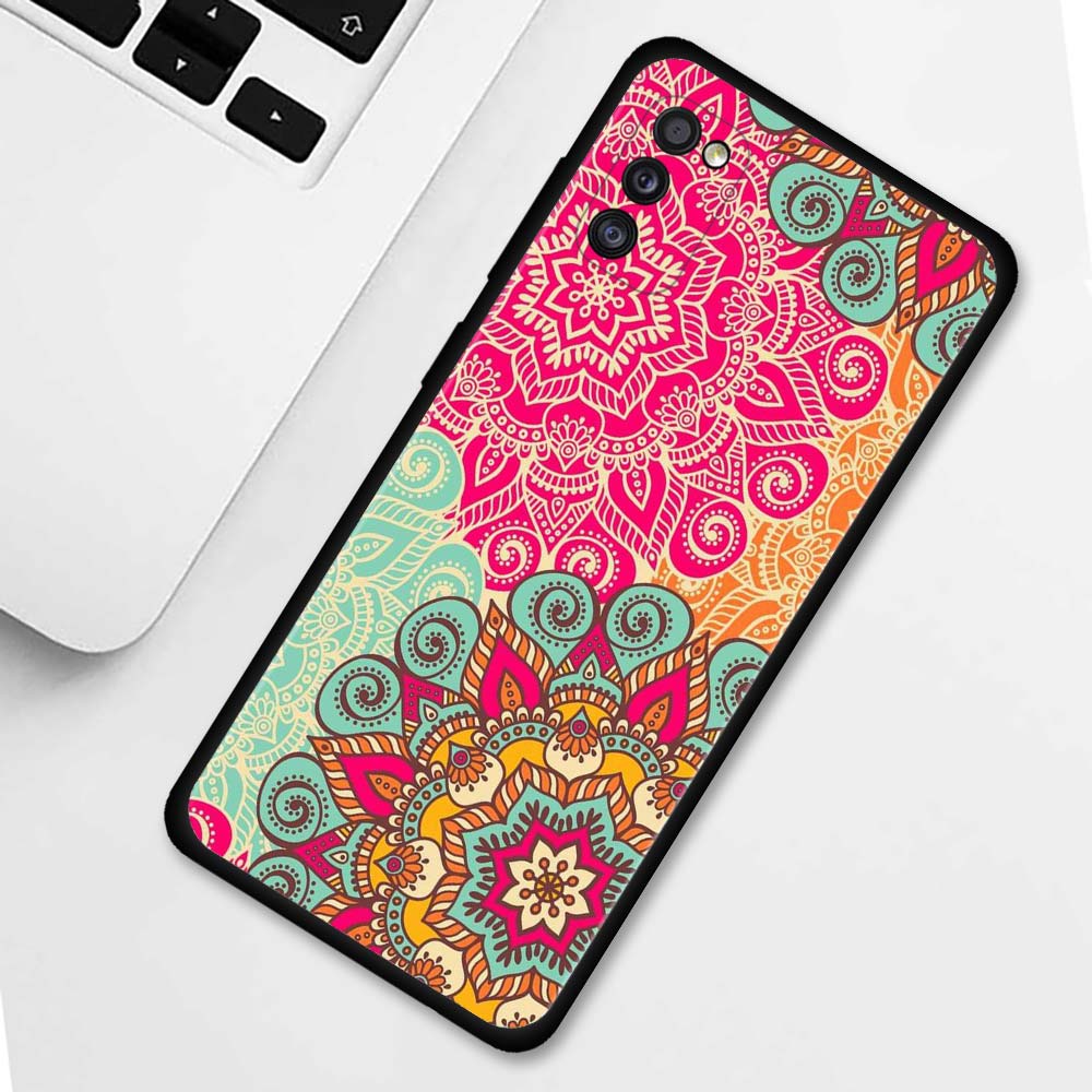 Mandala Chakra Yoga Shell For Samsung Galaxy A71 A52 A51 A91 A72 A42 A41 A32 A31 A21s A21 A12 A11 A02s Cover Soft Case TPU Caso