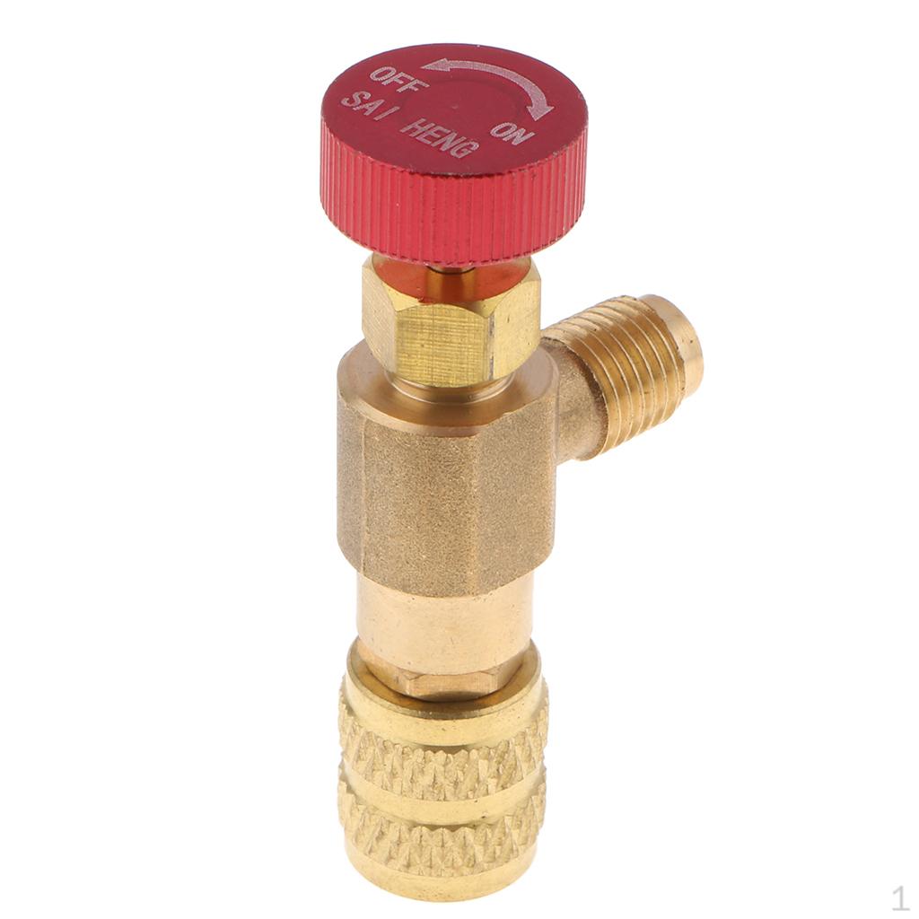 

Air Conditioner Filling Valve Charging Connect червоний