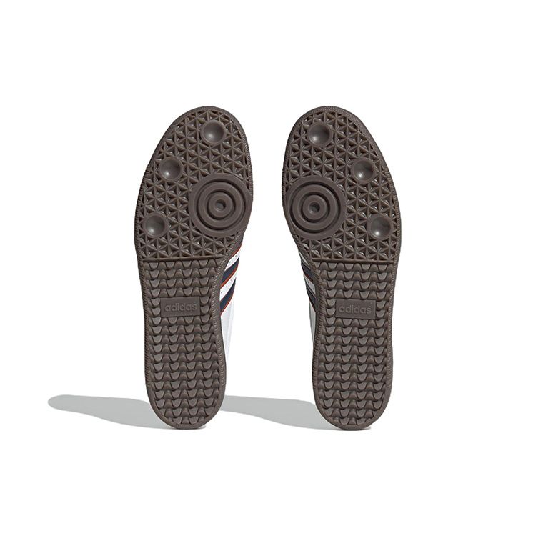 Adidas Hochelaga SPZL White Navy Orange Unisex Sneakers Cloud-White Collegiate-Navy Collegiate-Orange HQ4481