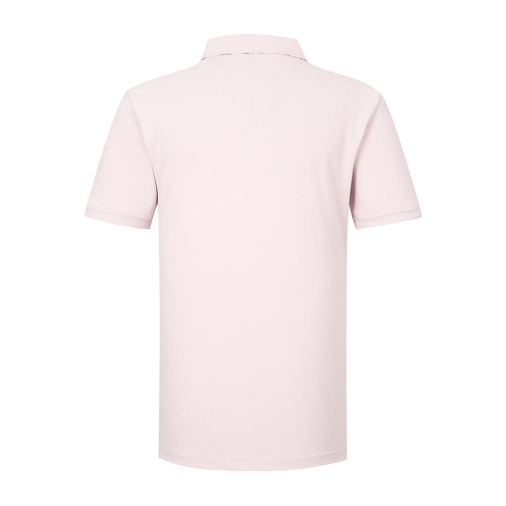 FERRAROMILANO Modified Placket Collar T-Shirt L/Pink (Am0Ftty20271)
