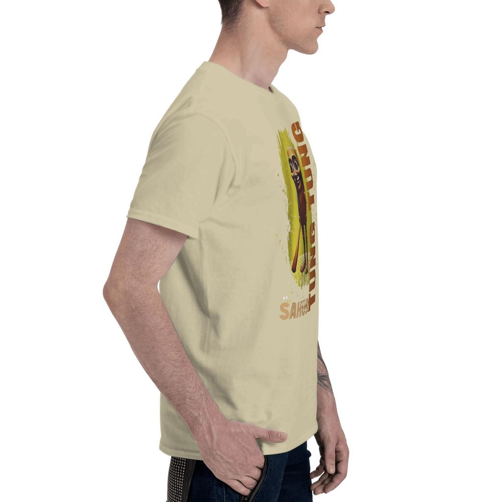 Humor Gen Z Tung Tung Tung Sahur T Shirt Men Cotton Vintage T-Shirts Round Neck  Tee Shirt Short Sleeve Clothes Plus Size