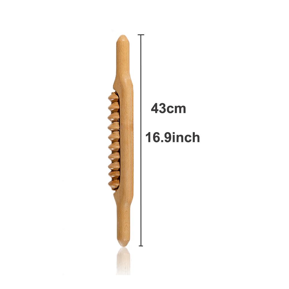 

Tcare Wooden Therapy Massage Roller Tool, Maderoterapia Colombiana Lymphatic Drainage Tools Trigger Point Massager Maderotherapy