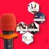 2PCS/Set Mic Replacement Accessories Microphone Cover Microphone Cap  Studio Interview Karaoke DJ
