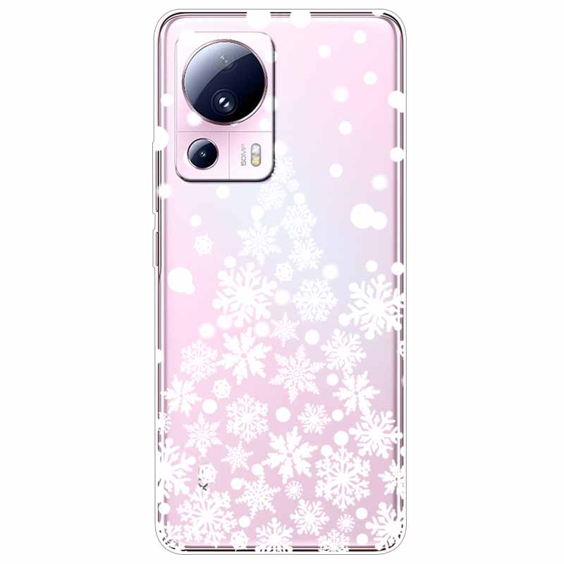 For Xiaomi 13 Lite 5G Case 13Lite Clear TPU Soft Lovely Cats Silicone Print Cover for Xiaomi Mi 13 Lite Transparent Xiaomi13Lite