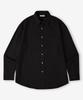 TOPBOY Solid Wrinkle-Free Loose Fit Plain Shirt Black