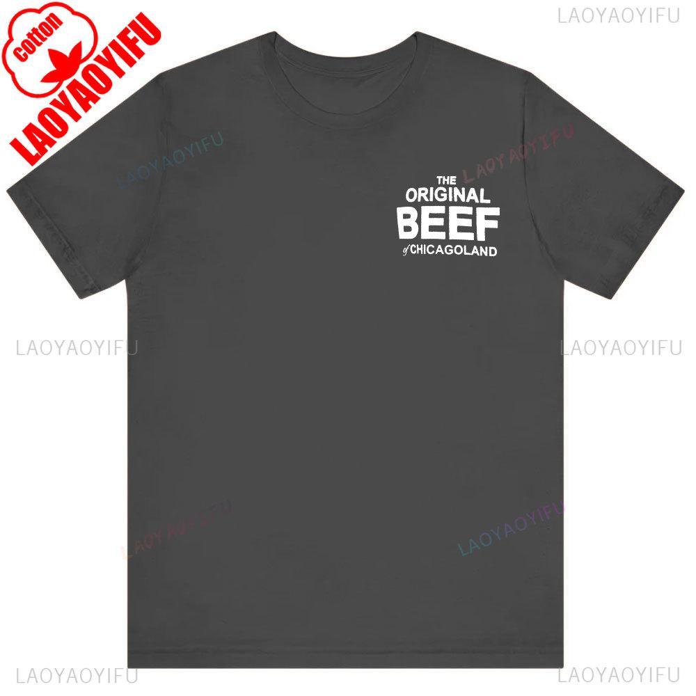 The Original Beef  Berf of Chicagoland Printed The Bear Richie Carmy  Multiple Options Vintage T Shirt Summer Cotton Tee Tops S