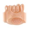 Corrector de Juanete de Gel de Silicona 1 Par Separadores de Dedos Almohadillas para el Antepié Soportes Ortopédicos Hallux Valgus Separadores Ortopédicos para el Pie