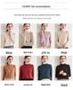 Women's Loose Fit Cashmere Half-High Collar Sweater - Versatile Warm Knit Top for Autumn and Winter