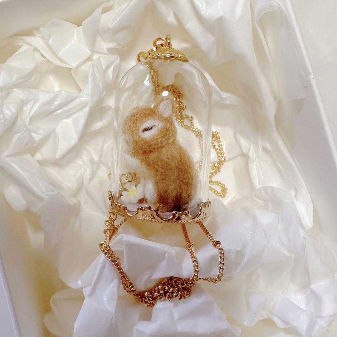 

[USED] Mofu Mofu Usagi Artist Teddy Bear Handmade Plush Toy Mikko