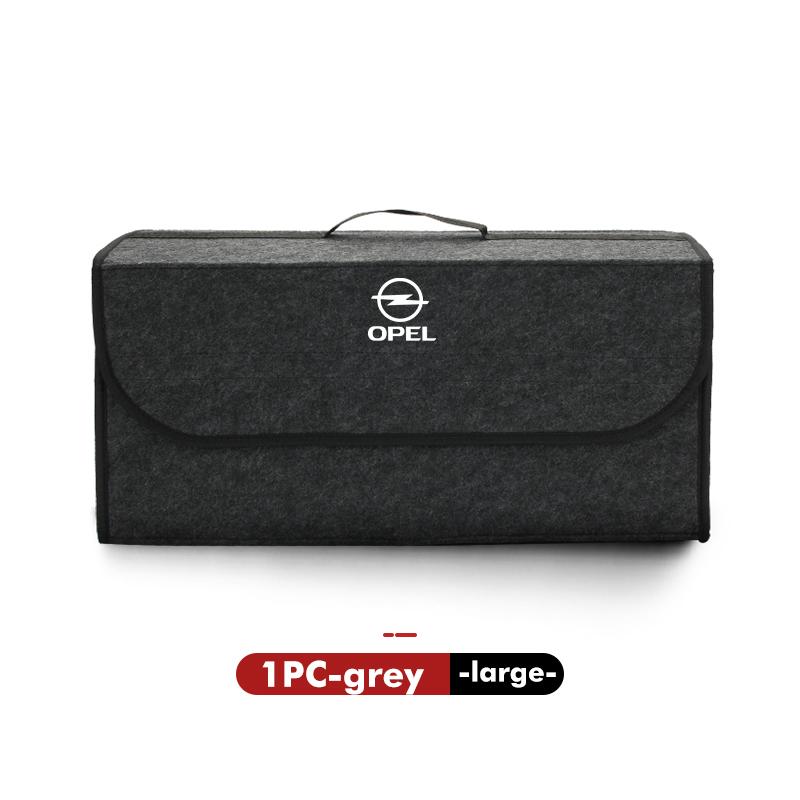 Auto Kofferraum Organizer Tasche Faltbar Weiches Filz Aufbewahrungstasche Box Für Opel Astra H G J Insignia Corsa Zafira Meriva Mokka