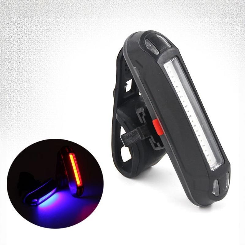 Enhanced Visibility USB Rechargeable LED Bike Rear Light Perfect for Night Riders