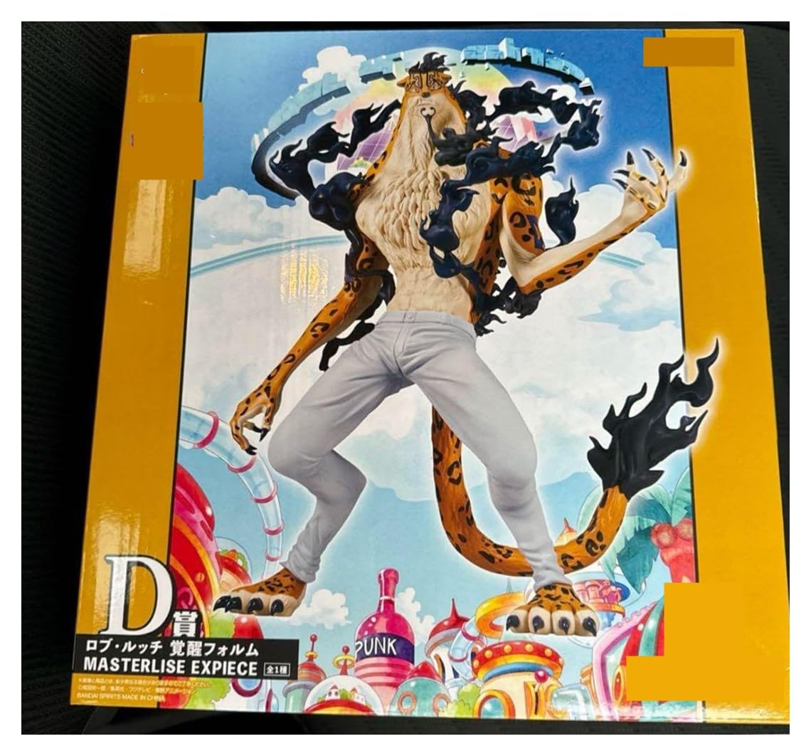 

Ichiban Kuji Miraijima Egghead D Prize Rob Lucci Awakened Form Figure 1 type