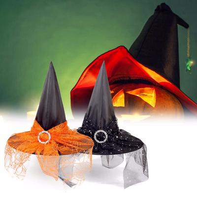 Masquerade Hats Female Hats Unisex Cosplay Party Hats Halloween Hats Witch Caps Wizard Props Caps
