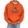 Men's Print Hooded Sweatshirt Long-Sleeve Casual Pullover Hoodie Hooded Sweatshirt