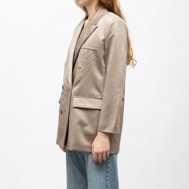 Veste de tailleur d'ensemble satinée Femme IMPERIAL