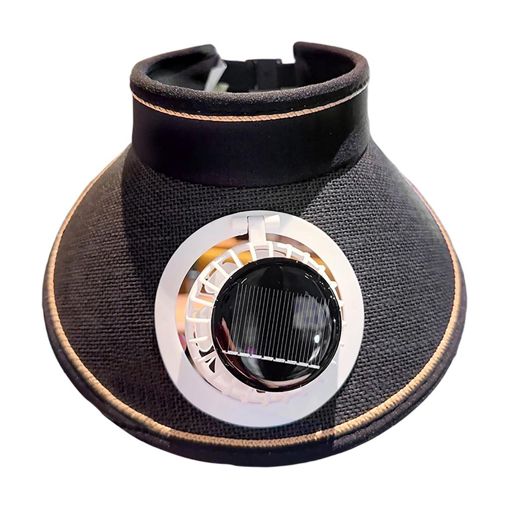 Sun Hat Fan Cap, Combining Sun And Functions/Invisible Fan Black Technology/Long Battery Life/Lightweight And Portable