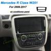 For Mercedes R Class W251 2006-2017 Car-Styling  Carbon Fiber Car Interior Center Console Color Change Molding Sticker Decals