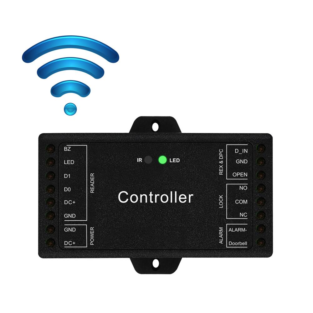 Dimensiune Mini Ușă Simplă Wifi Control de la Distanță Panou Placă Control Acces 12V Intrare Wiegand 26~44 biți Aplicație Tuya 1000 utilizatori