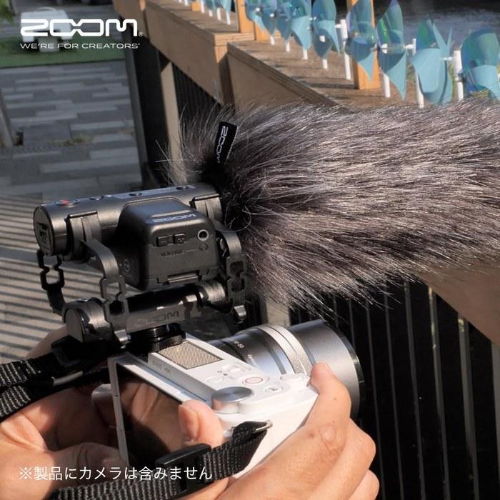 ZOOM M3 On-Camera Recorder Shotgun Microphone 32-bit Float Recording Black
