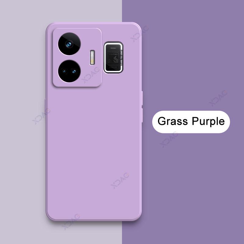 Mobile Covers for Realme GT Neo 5 5G Soft Luxury Square Liquid Silicone Phone Cases RealmeGT Neo5 GTNeo5 240W Double Liner Coque