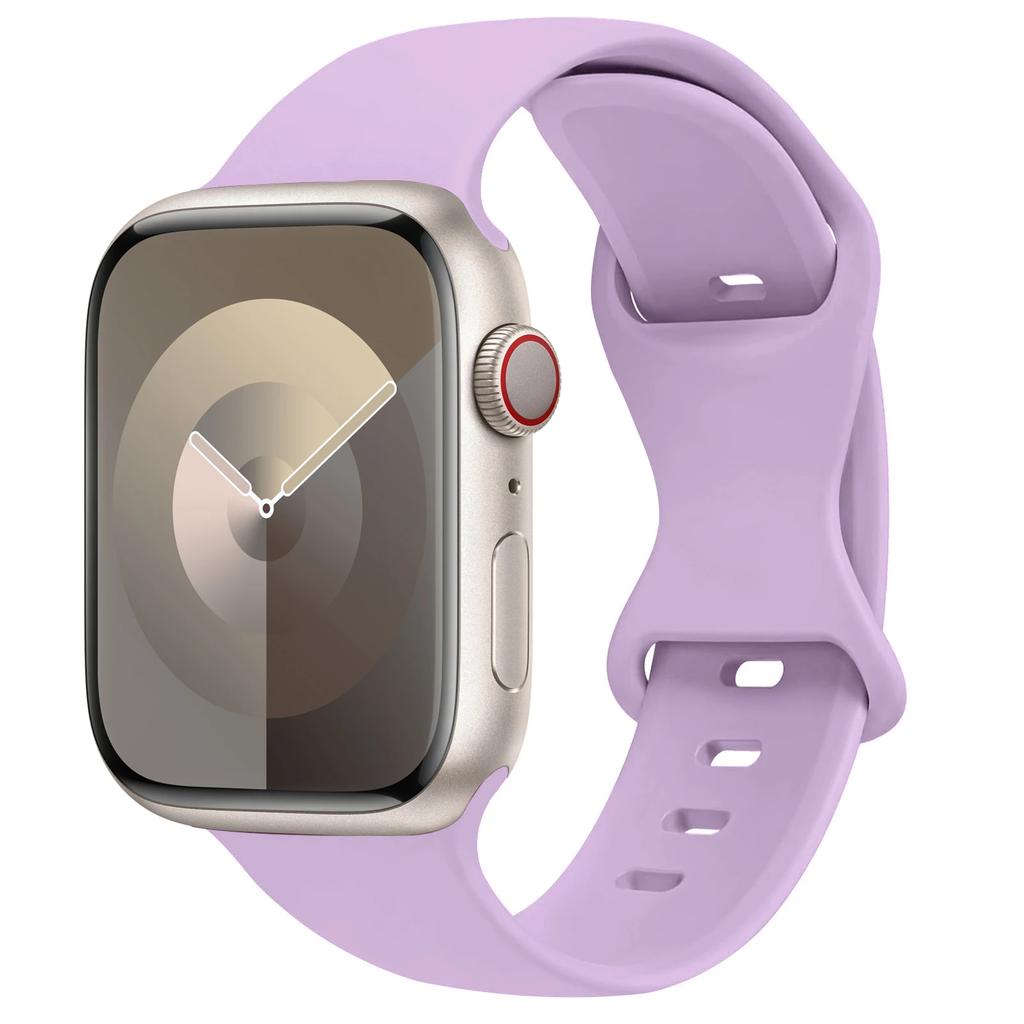 Silikonarmband für Apple Watch Band 45mm 44mm 41mm 40mm 42mm 46mm ultra 49mm Sportarmband correa series 11 7 8 9 10 4 3 5 6 se