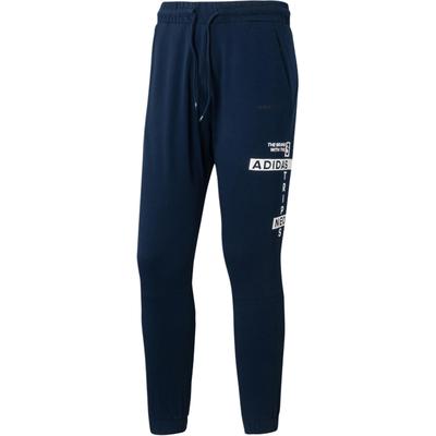 Pantaloni Sport Casual CS SLGN TP cu Șireturi Rezistenți cu Manșete Tricotați Bărbați Pantaloni Albastru Marin DZ9293