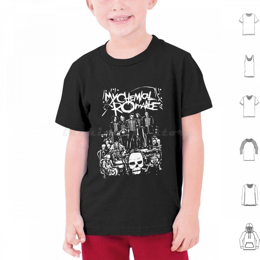 My Chemical Romace T Shirt Cotton Men Women DIY Print Rerardo My Chemical Romance Black Parade Emo
