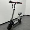 M4 Portable Foldable Electric Scooter - 10-Inch Two-Wheeled City Commuter Vehicle, Stand or Ride.