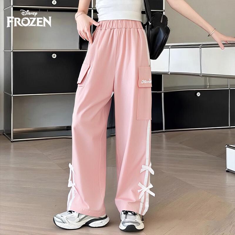 Disney Girls' Summer Loose Cargo Pants