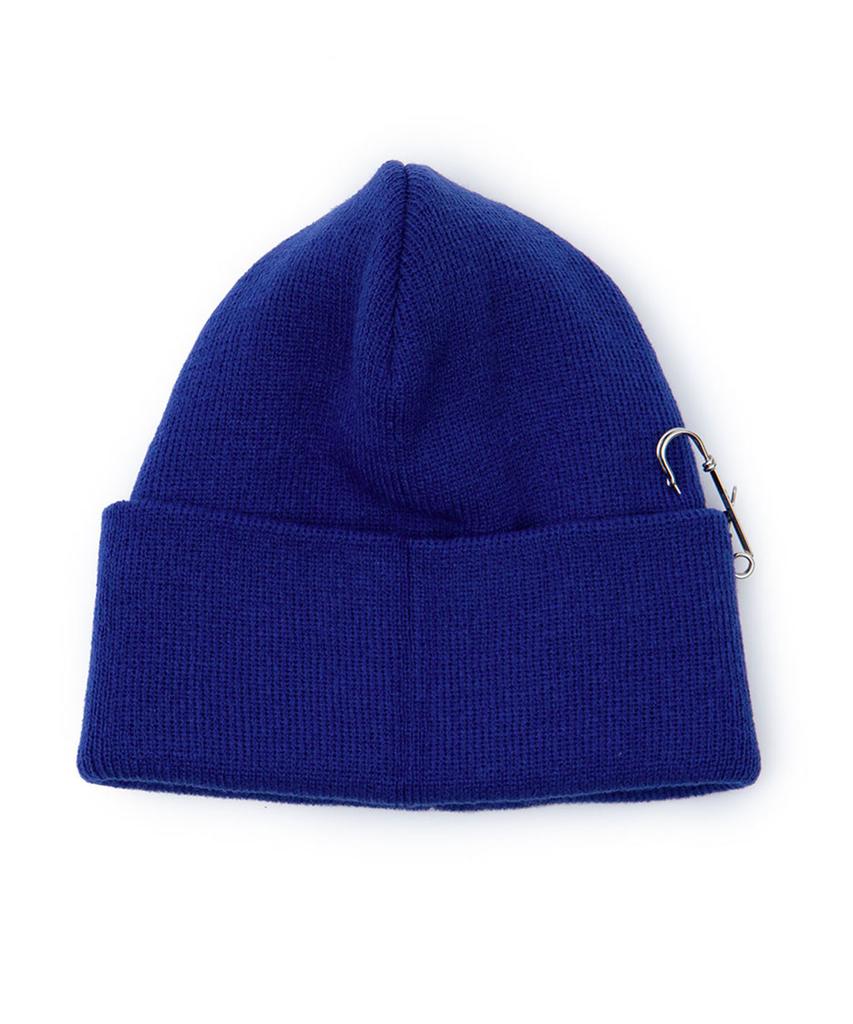 BLACKBLOND Vividi Side Patch Long Beanie (Blue)