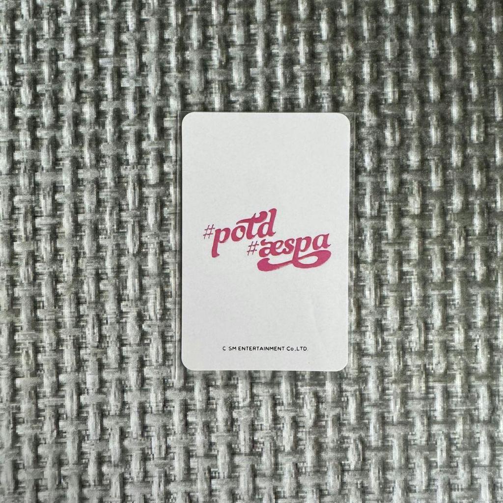 [USED] aespa limited ESPA Karina venue limited trading card