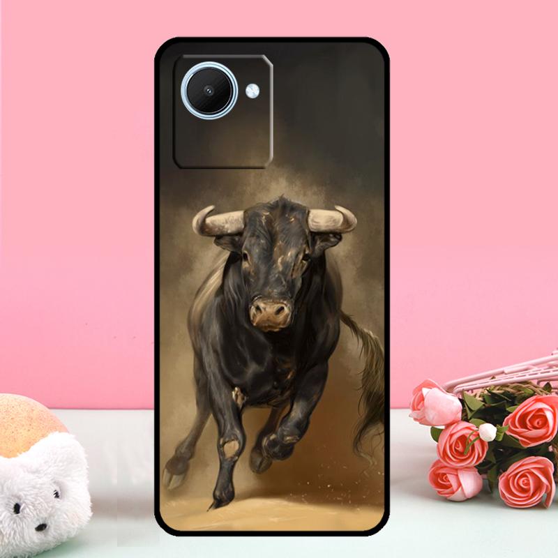 

Чехол Bullfight Bull Fighter для Realme 12 Pro Plus 9 10 11 GT5 Pro GT Neo5 C21Y C25s C30 C31 C33 C35 C51 C53 C55 Realme 12 Pro