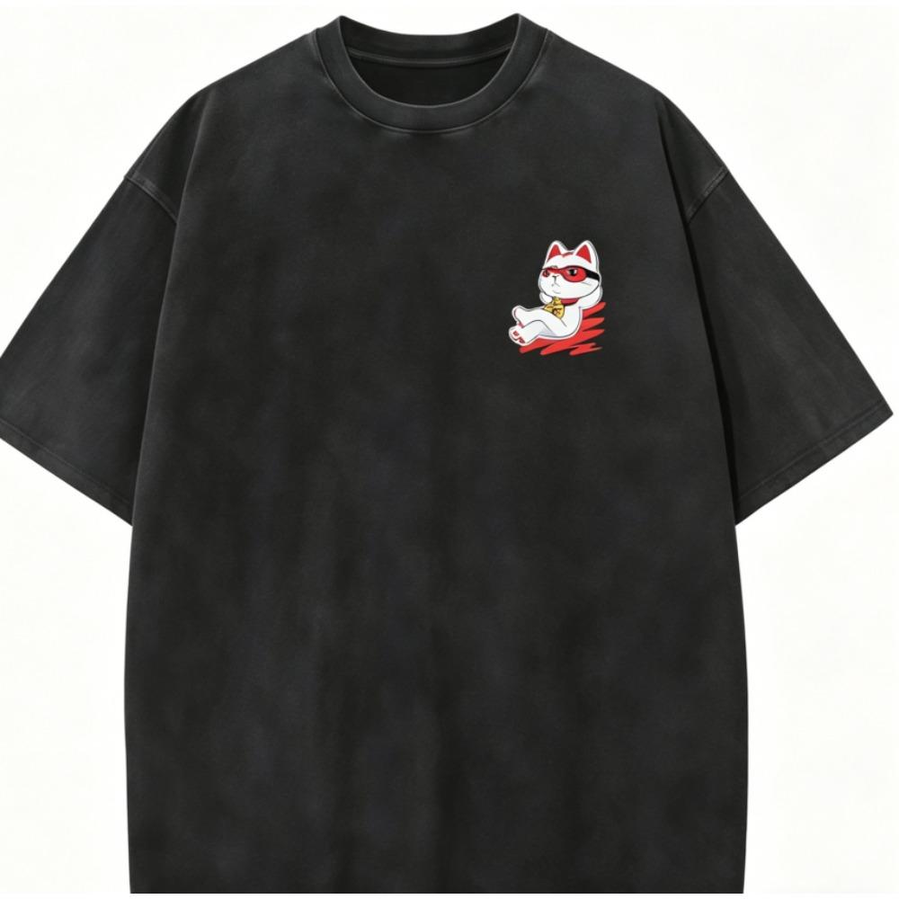 Dan Da Dan Anime Lover Washed T-shirt Year round clothing high quality personality Clothes Plus Size Unisex New Model Couples tee