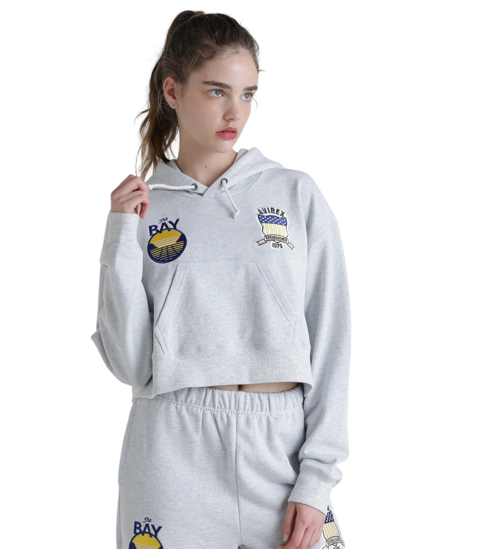 

AVIREX Худи NBA F, женское, 060, желтое, 783-5131605