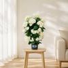 Artificial Hydrangea Tree Indoor Faux Potted Dense for Entryway