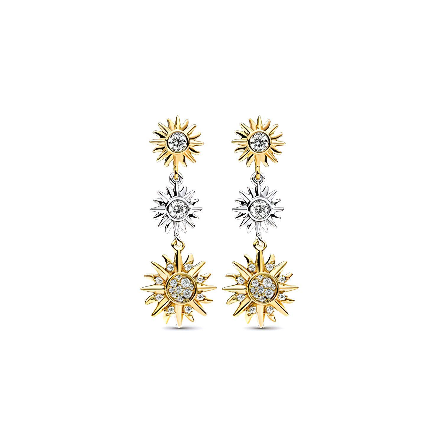 Pandora Light Earrings Women earrings Gold 262843C01 F,Gold