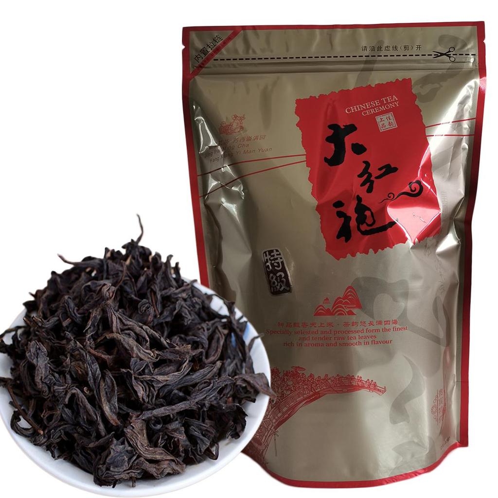 250g Da Hong Pao Tee, Bio-Oolong-Tee, chinesischer Wuyi-Schwarztee, Gesundheit, grüne Lebensmittel