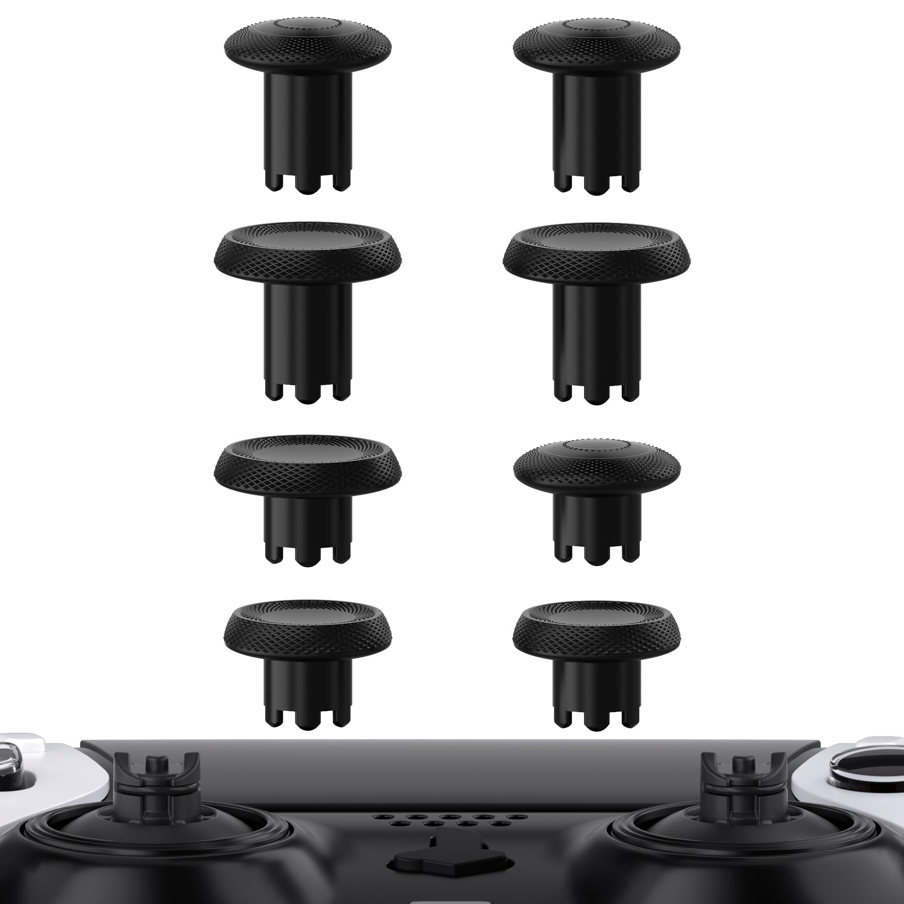 

eXtremeRate ThumbsGear Replaceable Thumbsticks Compatible with PS5 Edge Analog Thumbstick Cap Compatible with PS5 Edge Controller 4 Levels of Height