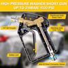 BEAR FORCE Pistola a Lancia per Idropulitrice con Attacco M22-14mm Maschio Rotante e Connettore Rapido da 1/4” per Ugelli, Lancia, Lancia Schiuma