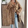 Women Fashion Casual Double Sided Fleece Long Cardigan Coat