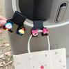 Cartoon Electric Scooter Hook: Portable, Strong Load-Bearing Storage Box with Wide Body Double Hooks