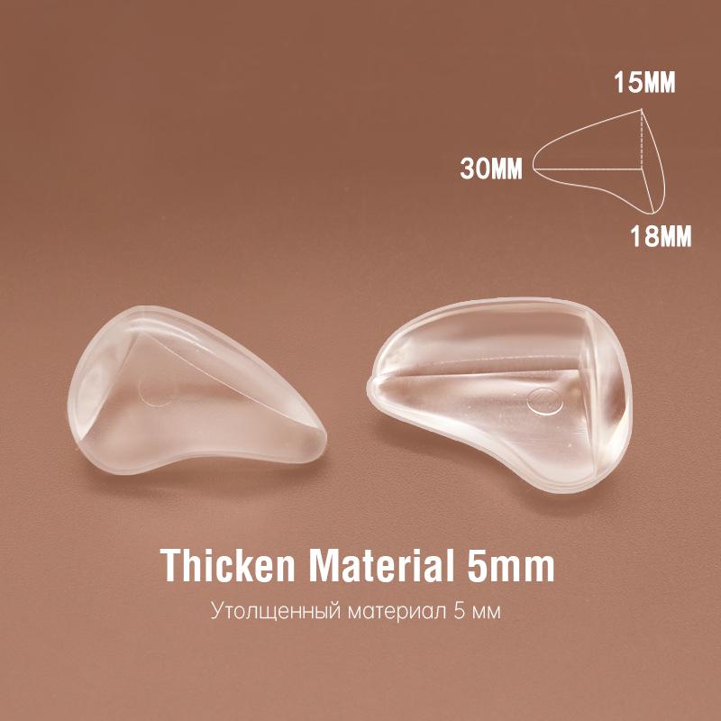 4pcs Silicone Rubber Corner Protector Child Baby Safety Table Corner Edge Protection Cover Anti Collision Edge Corner Guards